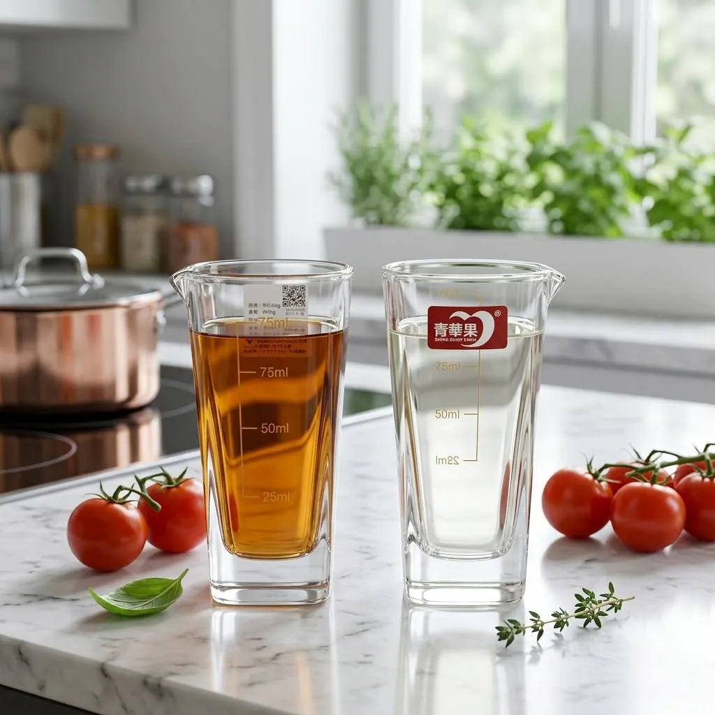 سسریز شیشهای ۱۰۰ میلیلیتر ست ۶ عددی Deli Glass کد ۲۵۸