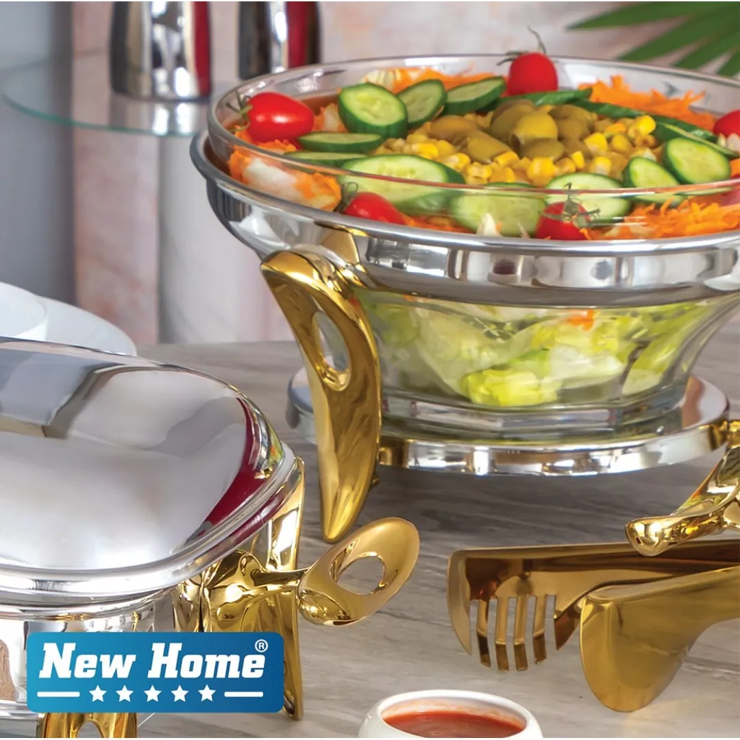 سوفله سالاد خوری نیوهوم طرح فلیم دو رنگ کد NH24-3007