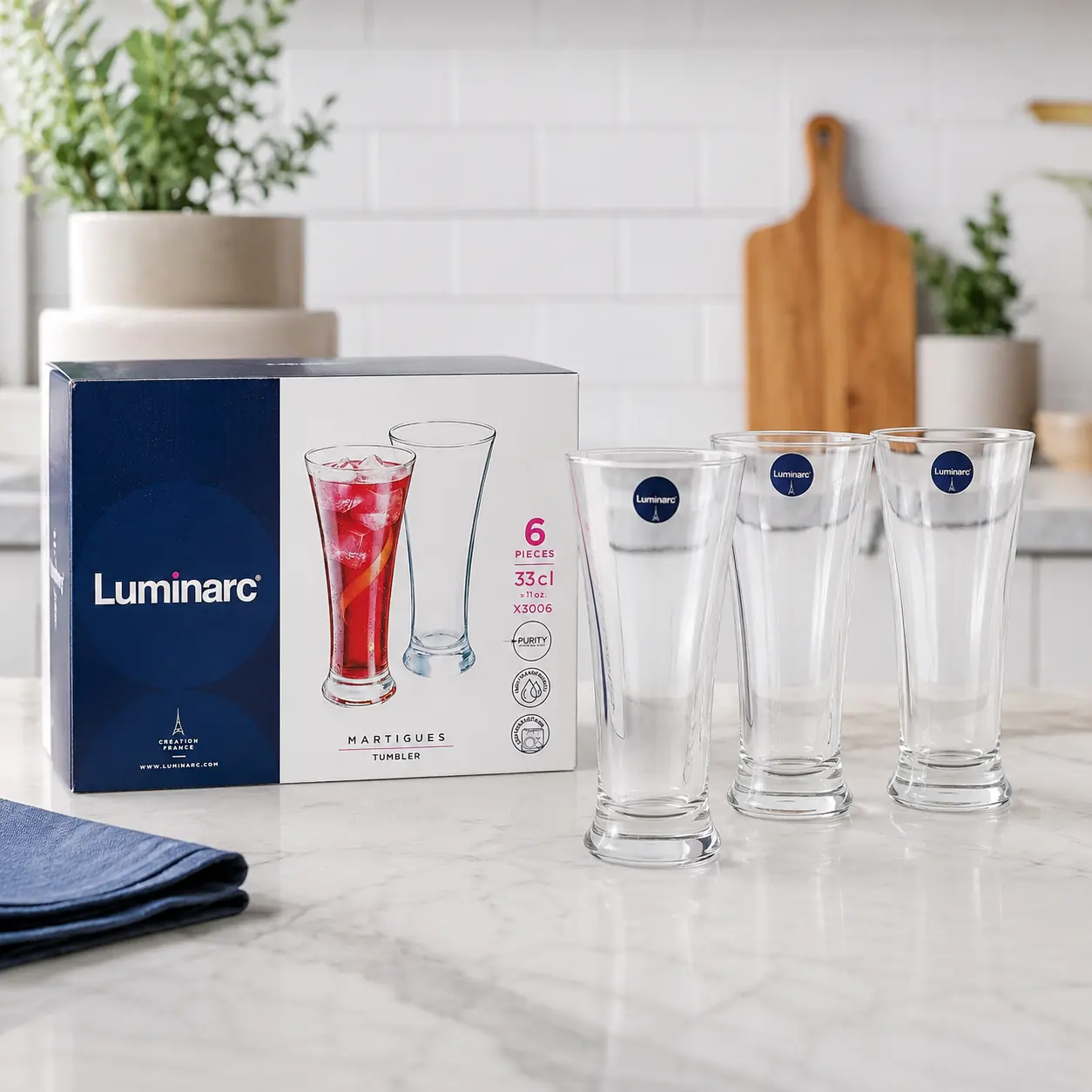 لیوان لومینارک ۳۳ مارتیکیوز کد X3006