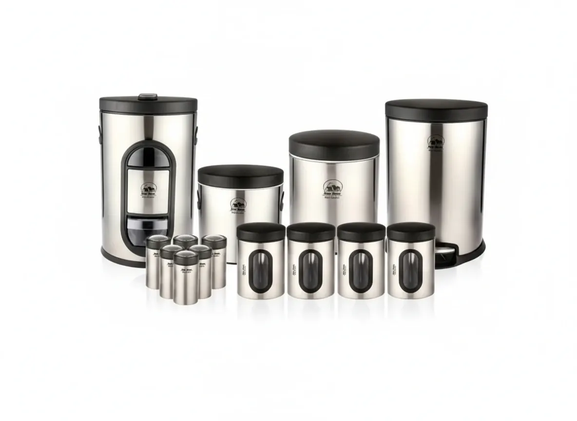سرویس ۱۴ پارچه استیل نیوهوم کد NH11-4306
